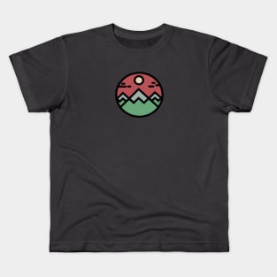 Three Melon Mountains Kids T-Shirt